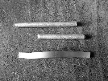 Materialvorbereitung  Silber