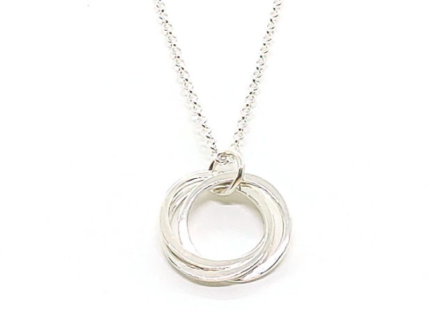 Dreierlei- Silberanhänger