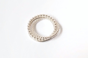 Silberperlenring