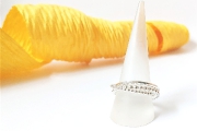 Silberperlenring