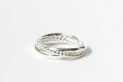 Eleganter Silberring