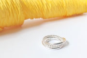 Eleganter Silberring