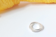 Eleganter Silberring