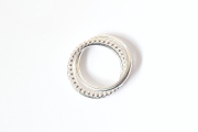 Eleganter Silberring