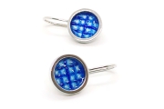 Geos- Ohrhänger- dunkelblau